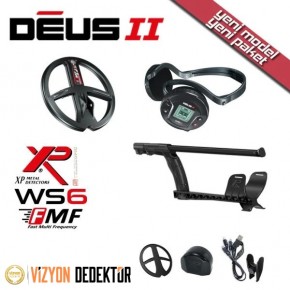 XP DEUS 2 WS6 MASTER Kulaklık ve 22cm FMF Başlık ile XP DEUS 2 WS6 MASTER Kulaklık ve 22cm FMF Başlık ile
